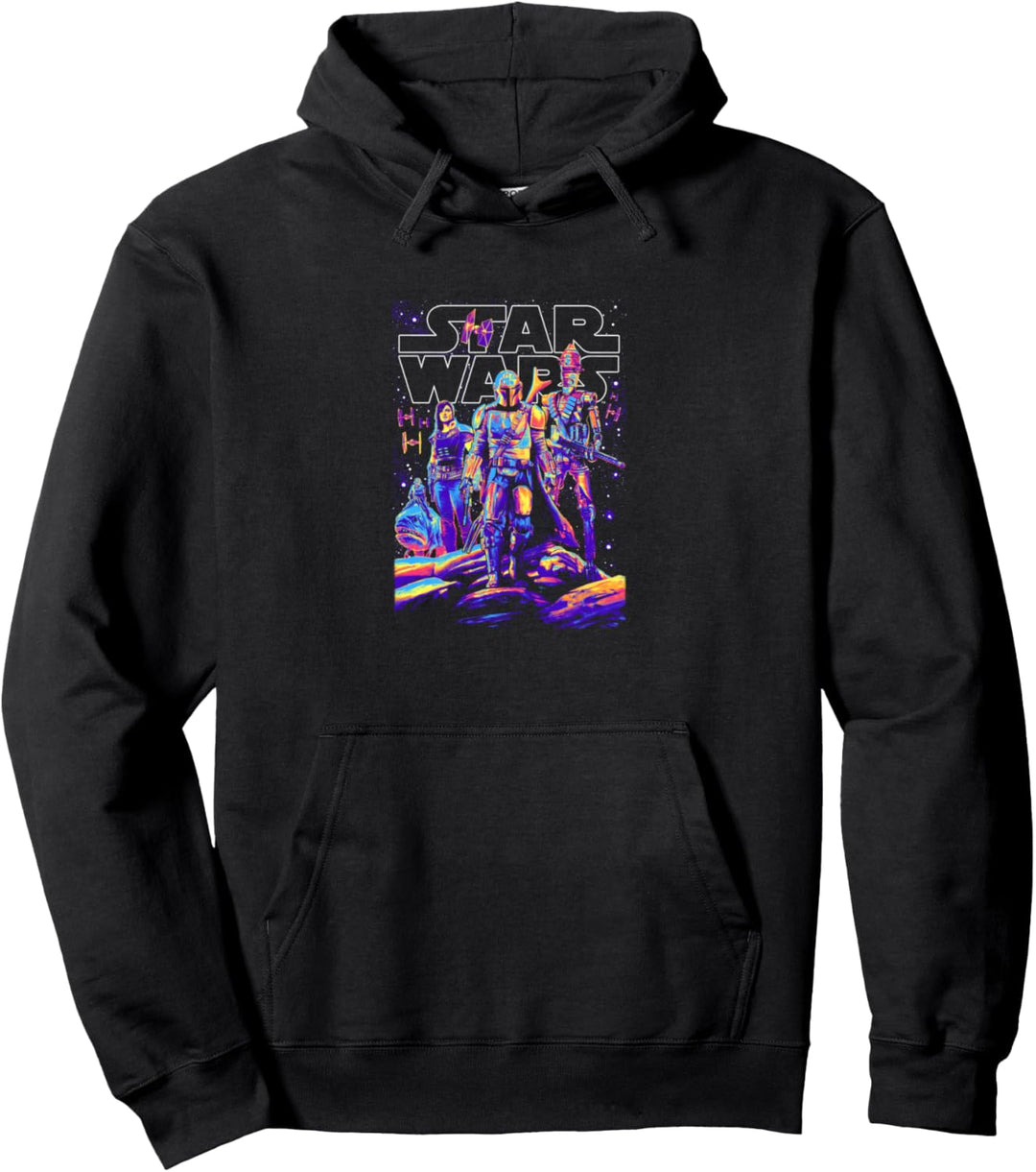 Star Wars The Mandalorian Light It Up Pullover Hoodie