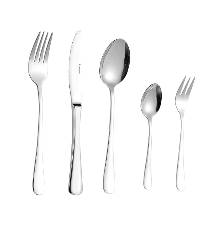 Esmeyer 156-081 Besteck-Set Sylvia aus Edelstahl 18/0 poliert 30-teilig, Silberfarben Tafelbesteck 3