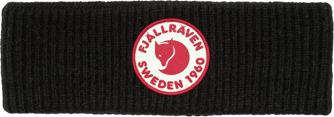 Fjällräven Unisex Hat 1960 Logo Headband OneSize Black, OneSize Black