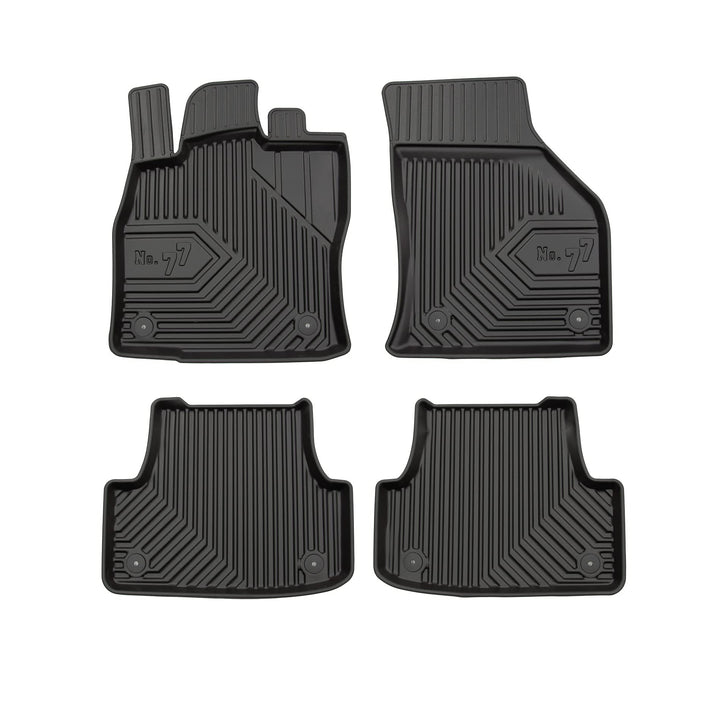 FROGUM No.77 Gummimatten Ganzjahresset von Auto Fussmatten Autofussmatten für Audi A3 8V 2013-2020 |