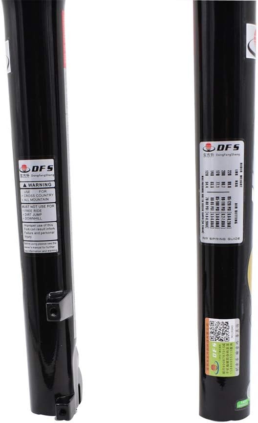DFS 1,55 kg Luftgabel Civet Series Federung MTB Mountainbike Gabel für Fahrrad 27,5/26 Zoll 73,7 cm