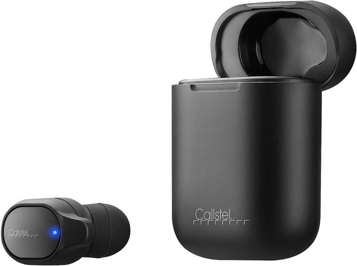Callstel Translator: 2in1-Live-Übersetzer und In-Ear-Mono-Headset mit Powerbank-Box & App (Live Tran