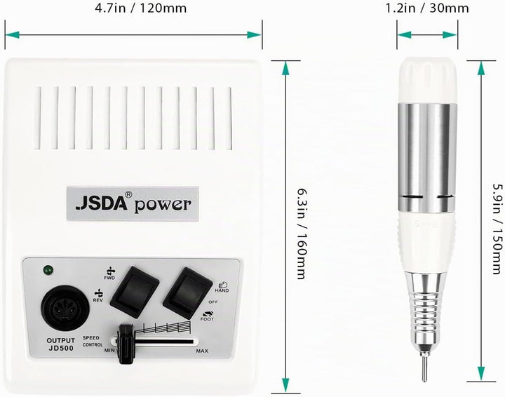 JSDA Profi Studio-Nagelfräser JD500