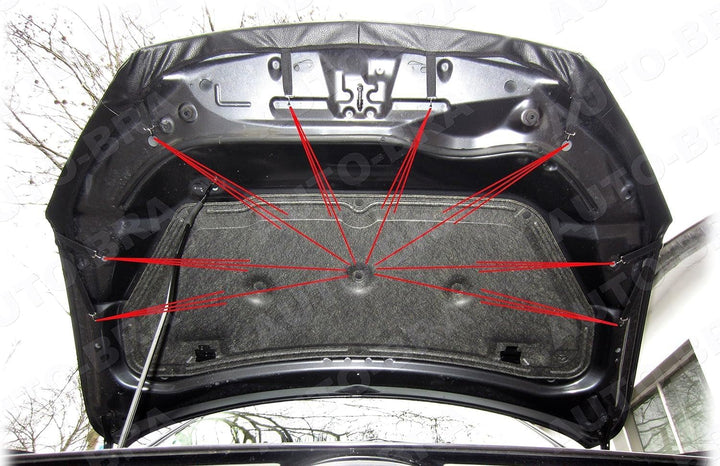 AB3-00060 Auto Bra kompatibel mit Mazda CX-5 CX5 CX 5 Bj. 2011-2017 Haubenbra Steinschlagschutz Tuni