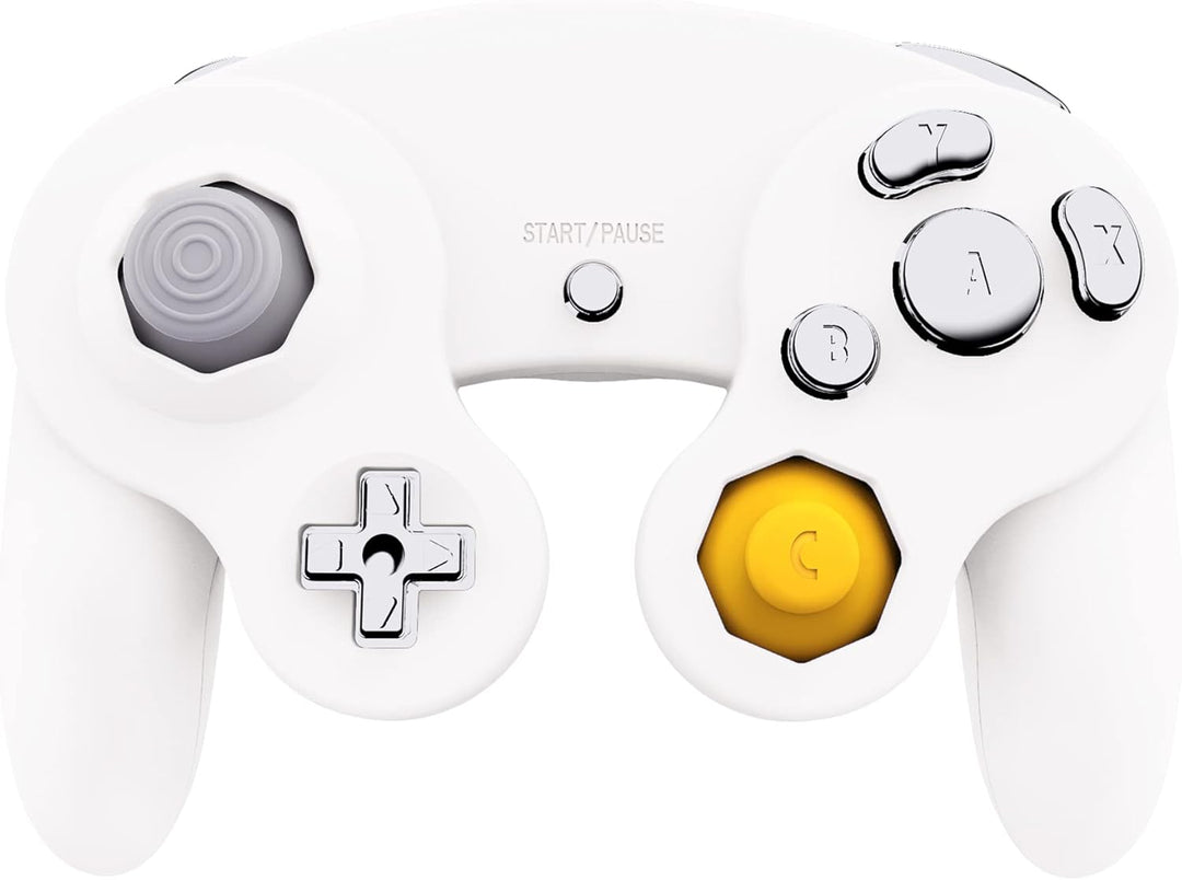 eXtremeRate Ersatz Tasten Set für nintendo Gamecube GCN Controller,DIY Ersatzteile Full Buttons D-Pa
