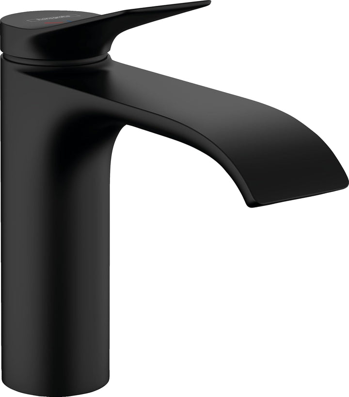 hansgrohe Vivenis - Waschtischarmatur ohne Ablauf, energiesparend (CoolStart), Wasserhahn Bad mit Au