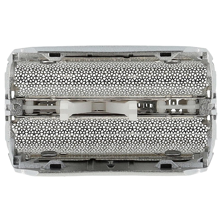 vhbw Doppelscherfolie kompatibel mit Braun 8995, Contour, Contour Pro Elektrorasierer + Rahmen, Silb