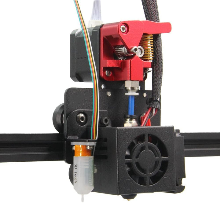Zeberoxyz Direct Drive Doppelzahnrad-Extruder Upgrade Direktplatte mit 4Stück Pulleys Kit, Einfaches