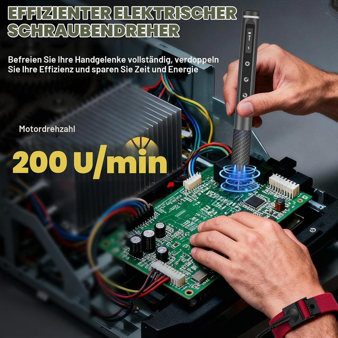 Präzisions Elektro Schraubendreher Set - 71 in 1 elektrischer schraubendreher - Feinmechaniker Werkz