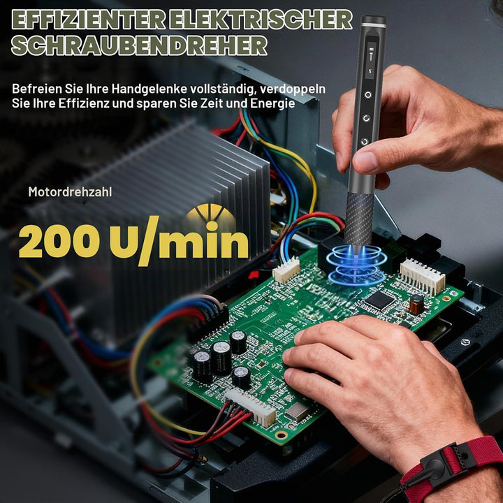 Präzisions Elektro Schraubendreher Set - 71 in 1 elektrischer schraubendreher - Feinmechaniker Werkz