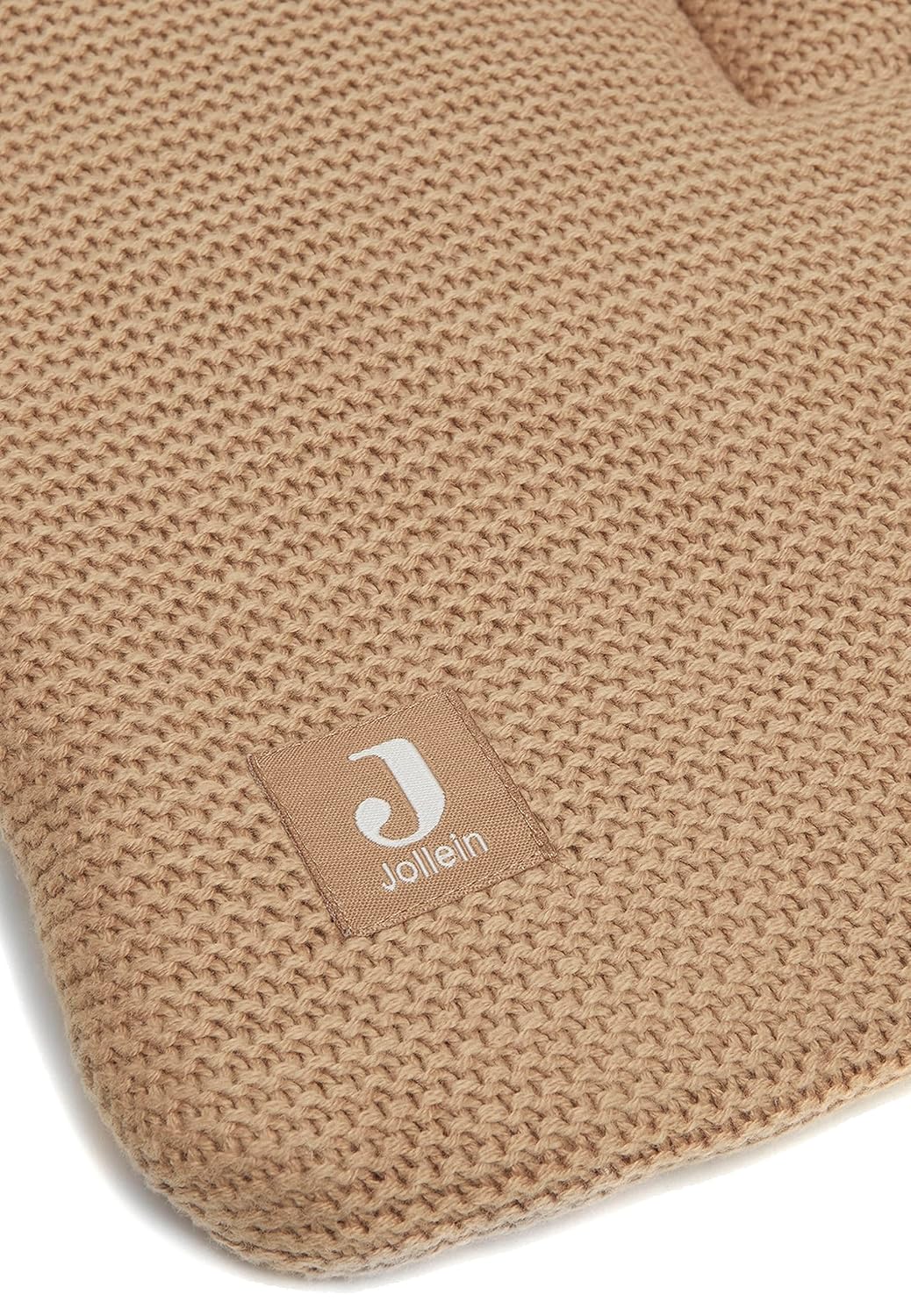 Jollein Krabbeldecke für Baby - Boucle, Biscuit - Laufgittereinlage - 75x95 cm - Spieldecke Baby - H