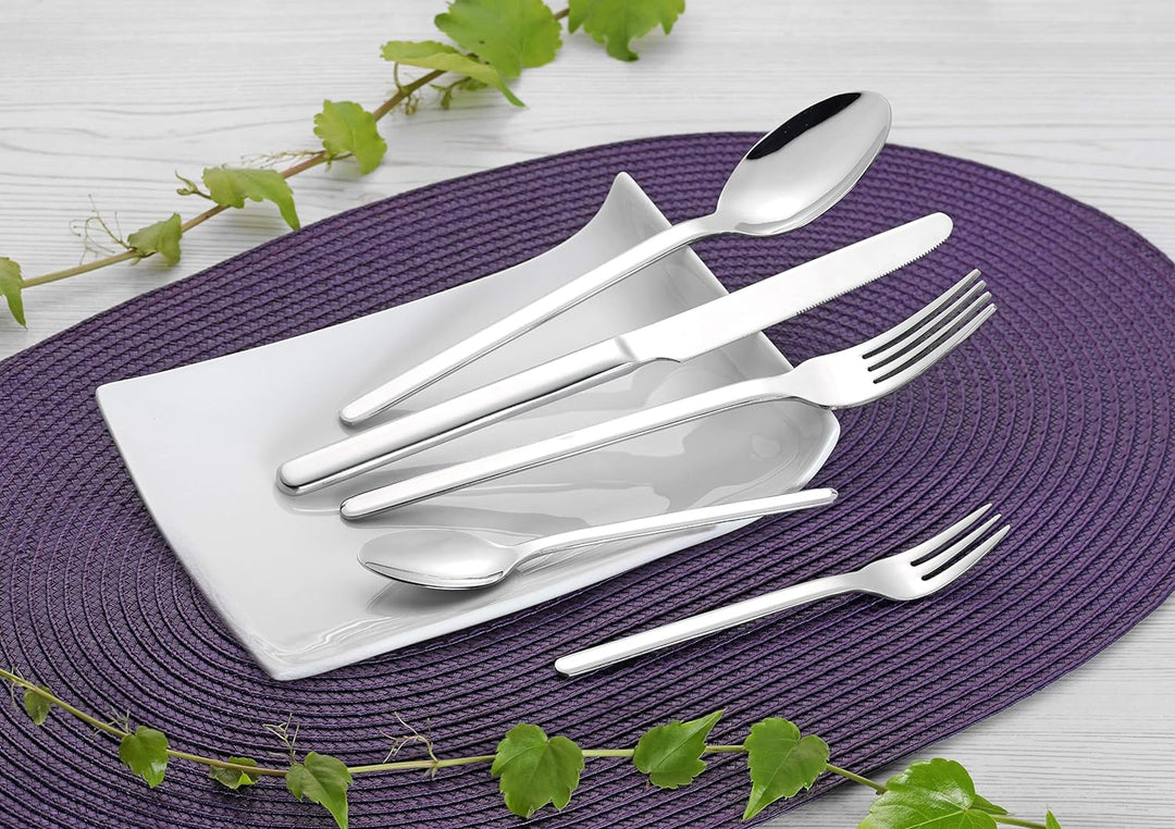 Esmeyer 250-030 Besteck-Set Bettina Hochglanz-poliert 30-teilig, Edelstahl, 22 x 7 x 6 cm
