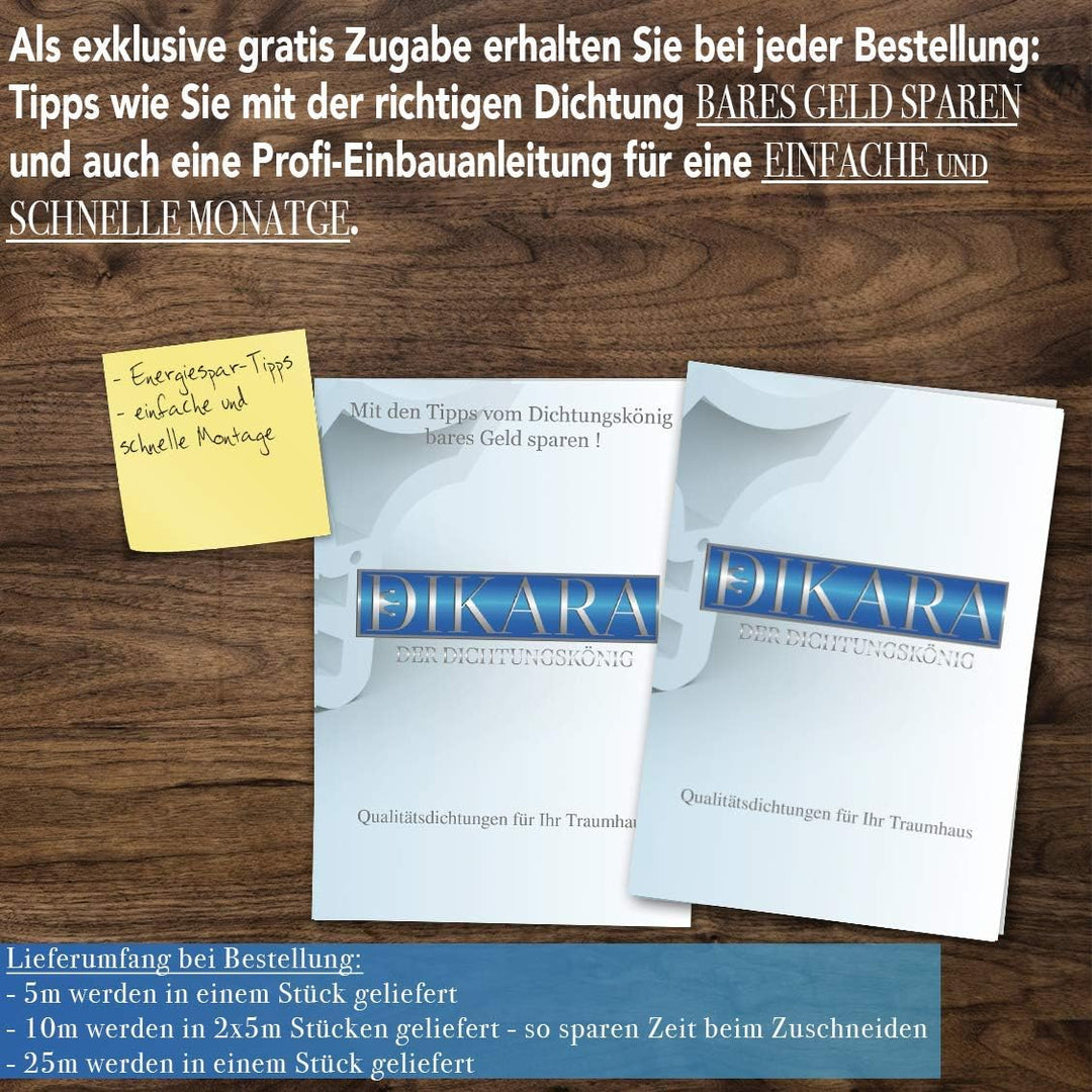 Fensterdichtung für Fenster-Systeme, Verglasungsdichtung für Aussenbereich mit Antidehnungsfaden für