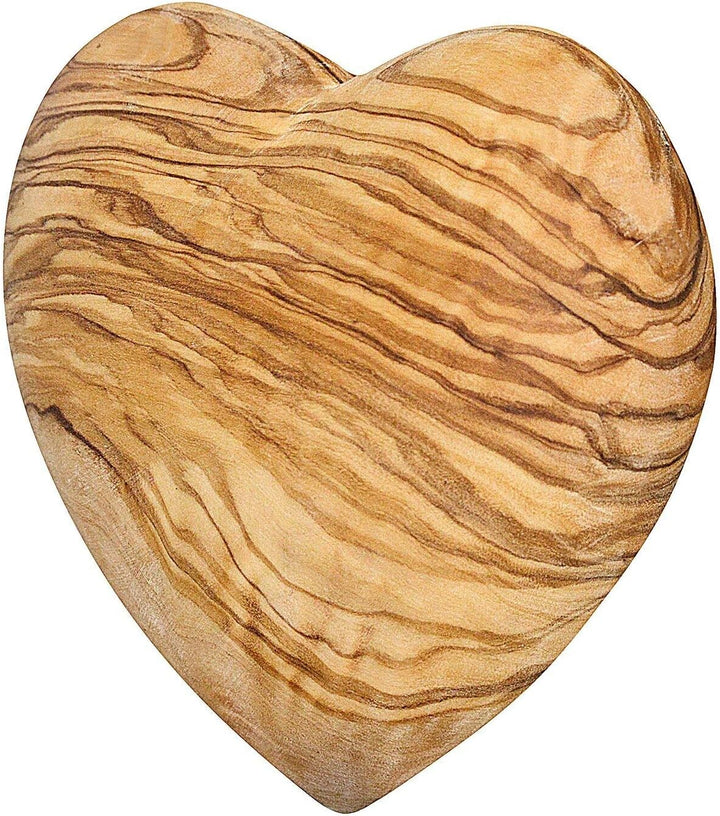 NATUREHOME Deko-Herz Handschmeichler aus Olivenholz 10 cm, 10 cm