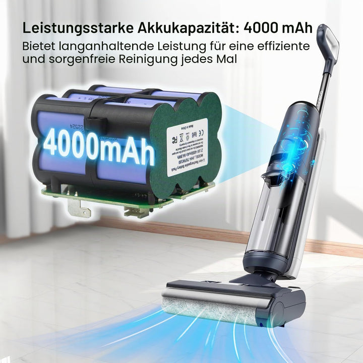 4000mAh Akku kompatibel mit Tineco Floor ONE S5 PRO 2/S5 Smart/ S5 Steam Zubehör Staubsauger Home Cl