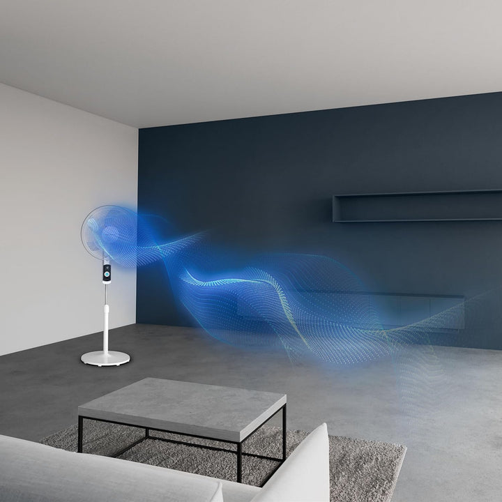 Rowenta Turbo Silence Standventilator, nur 35 dB(A) im Silent Night-Modus, energiesparend, 12 Geschw