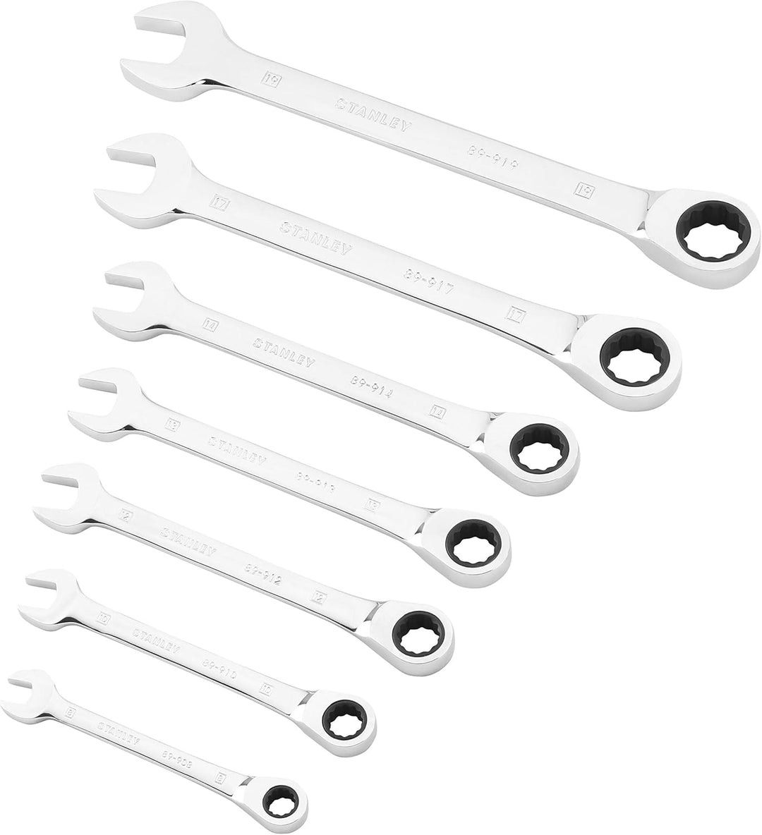 STANLEY 7 llaves de trinquete 7 pièces, 7 pièces