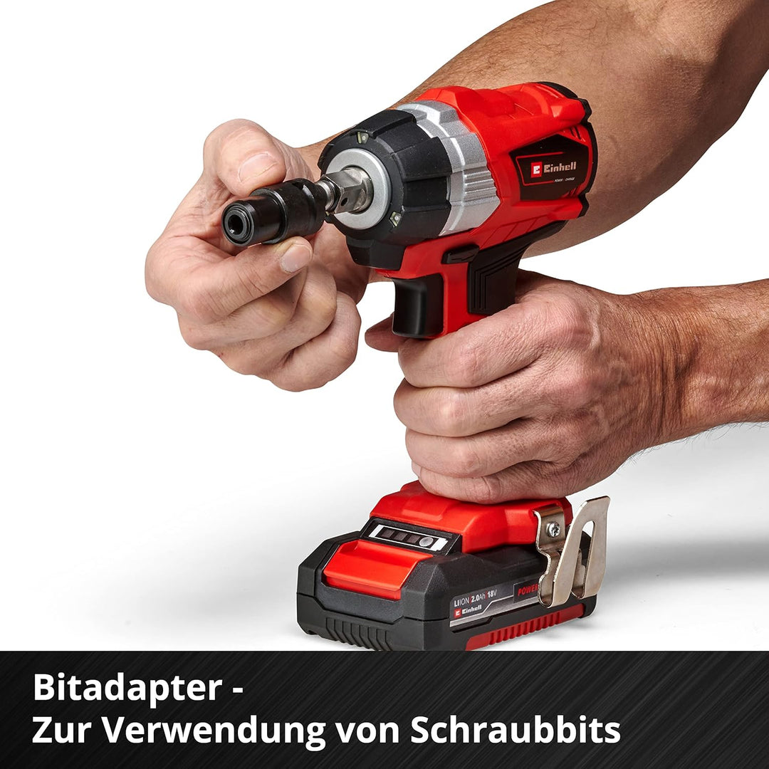 Einhell Professional Akku Schlagschrauber TP-CW 18 Li BL Solo Power X-Change (18 V, 215 Nm, Brushles