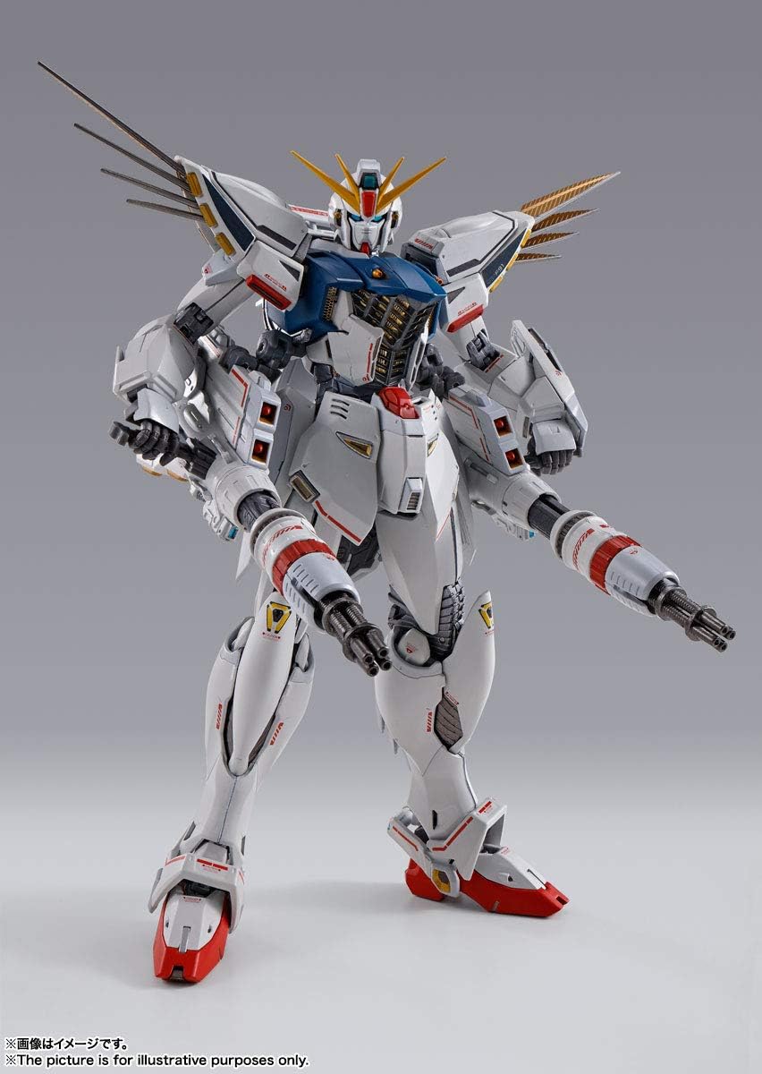 BANDAI - Metallbuild Gundam f91 Chronicle Weiss, 177000, Mehrfarbig, One Size