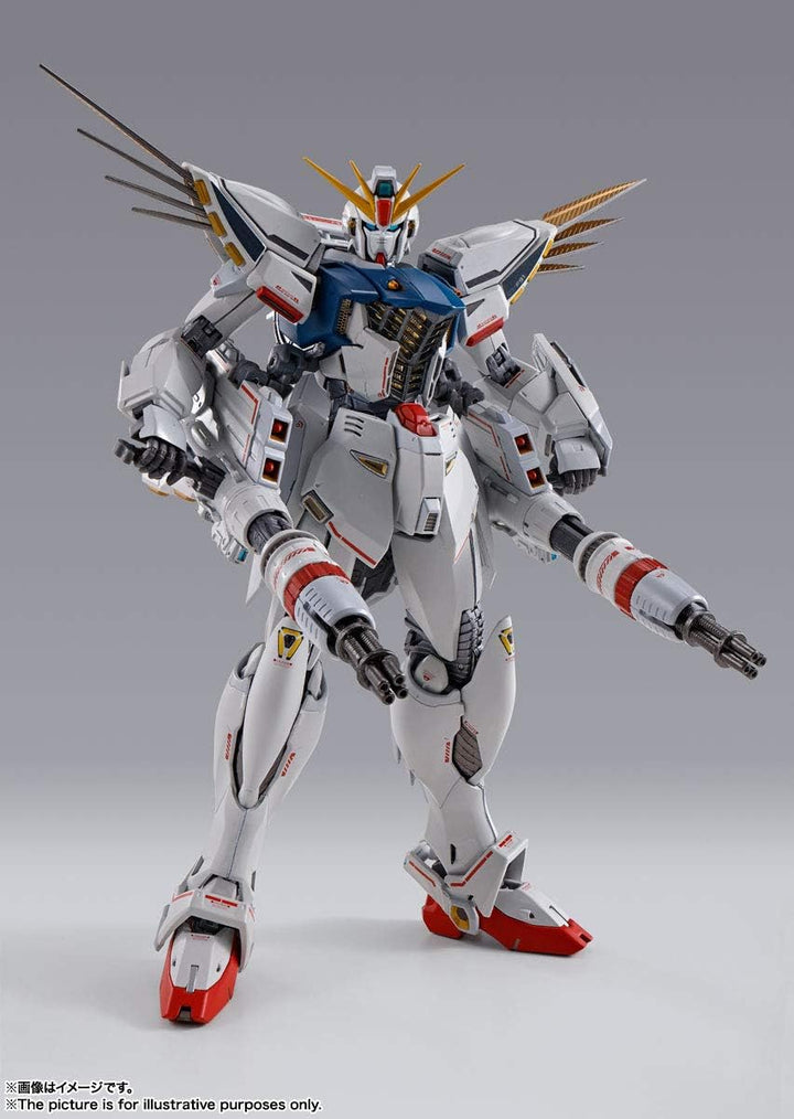 BANDAI - Metallbuild Gundam f91 Chronicle Weiss, 177000, Mehrfarbig, One Size