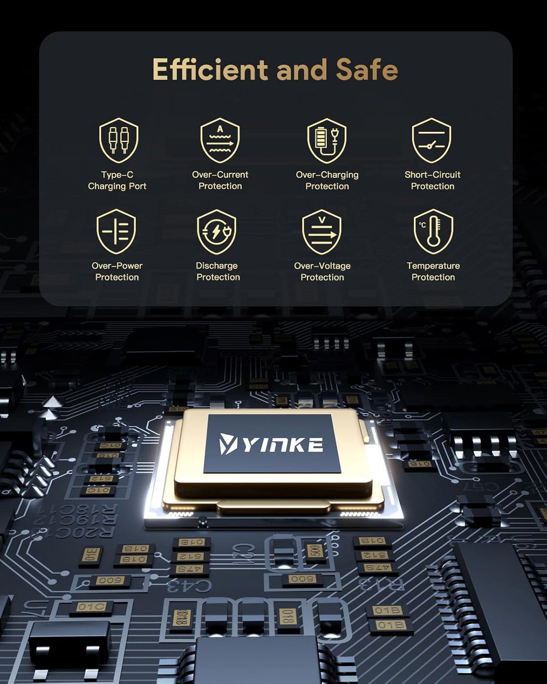 Yinke Typ C Ladestation für Braun Series 3 5 7 9 6 1 XT5 Elektrorasierer, Ladestation mit 1M USB C z