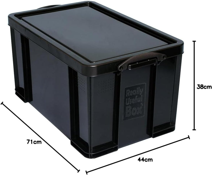 REALLY USEFUL BOX 84 Liter - 710 x 440 x 380mm - schwarz