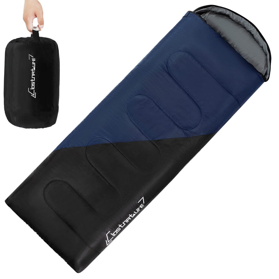 Clostnature Leichter Schlafsack für Camping – Outdoor Lässiger Deckenschlafsäcke mit Kleines Packmas