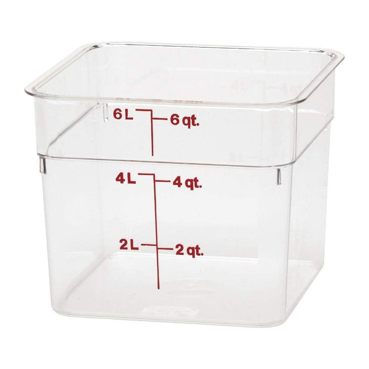 Voorraadbus z/d vierkant 5.70 Ltr Interhal 6SFSCW-135 Clear, 5.7 Ltr