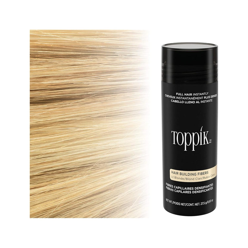 Toppik Haarfasern, Mittelbraun, natürlich gewonnene Fasern aus Keratin für voller aussehendes Haar 2