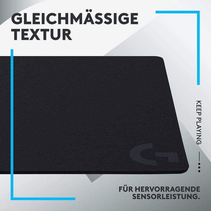 Logitech G G440 Hartes Gaming-Mauspad, optimiert für Gaming-Sensoren, geringe Oberflächenreibung, ru