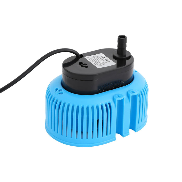 Poolpumpe 75W 660 GPH 3,2m IPX8 wasserdicht 3 Auslässe ABS-Gehäuse Motor | IPX8 wasserdicht Trockenl