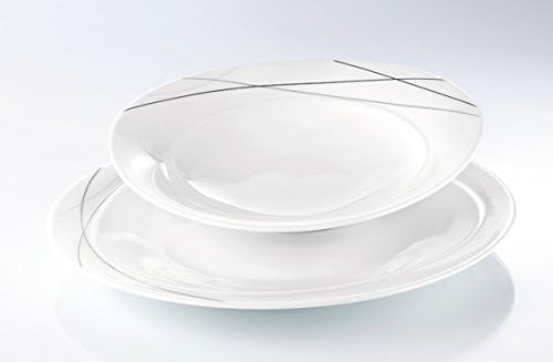 Seltmann Weiden 1.692274 Suppenteller 23 cm, Trio Highline 1 Stück (1er Pack), 1 Stück (1er Pac