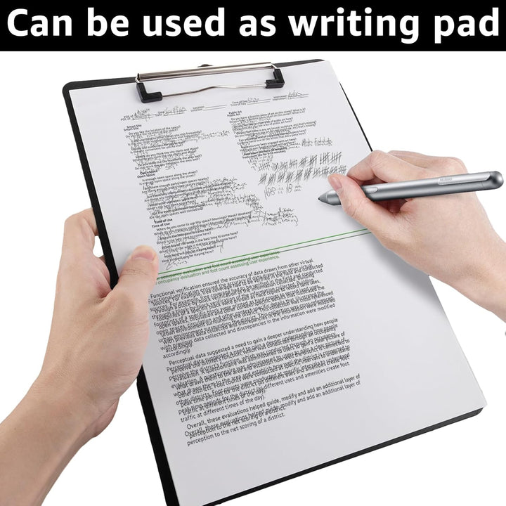 LDHHYH 10 Stück Kunststoff klemmbretter A5, kunststoff Klemmbretts A5 mit Metalklemme und Aufhängeos