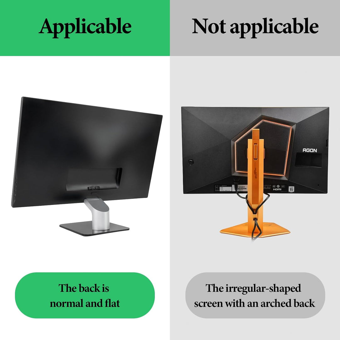 Geekria Klemmbare Kopfhörerhalterung für Monitor, Screen-Mount Gaming-Headset-Halter, Haken, kompati