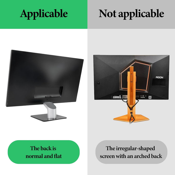 Geekria Klemmbare Kopfhörerhalterung für Monitor, Screen-Mount Gaming-Headset-Halter, Haken, kompati