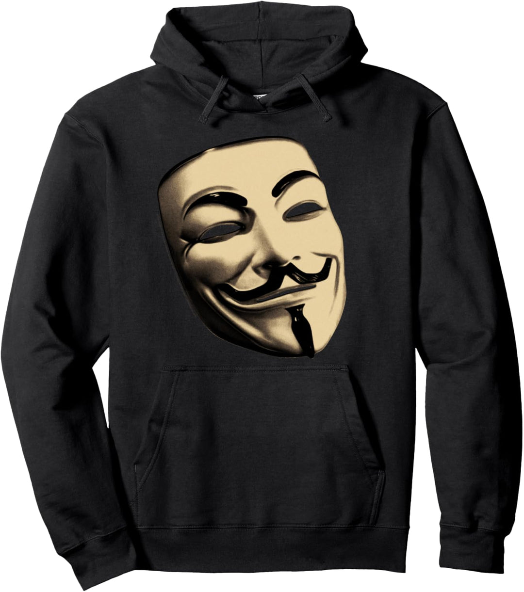 V For Vendetta V Mask Pullover Hoodie