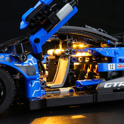 BRIKSMAX Led Beleuchtungsset für Lego Technic McLaren Senna GTR - Compatible with Lego 42123 Baustei
