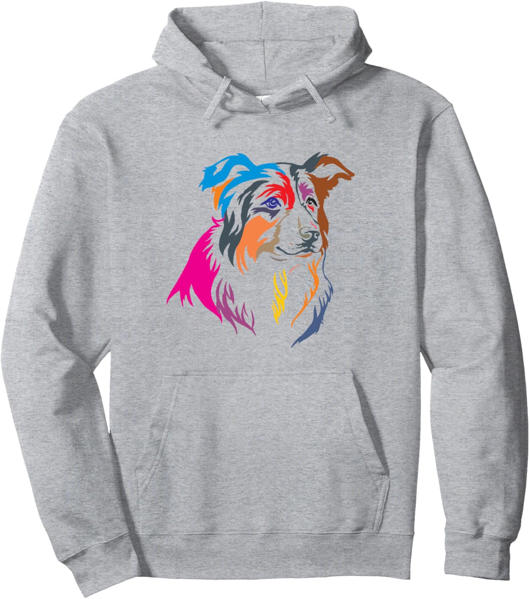 Border Collie Pullover Hoodie