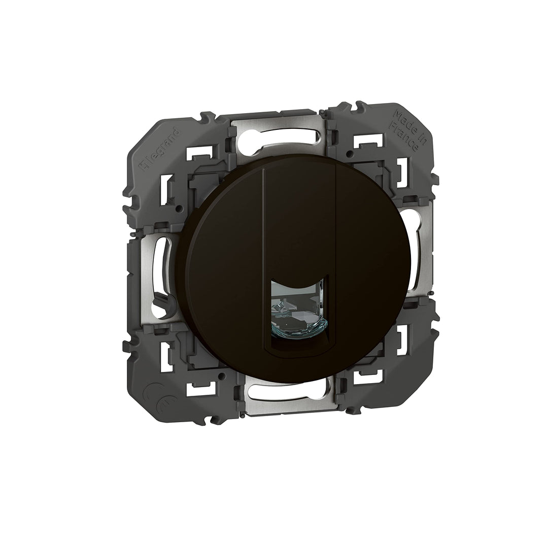 Legrand - geschirmte RJ45 Cat6 STP DOOXIE Buchse schwarz - Blisterverpackung