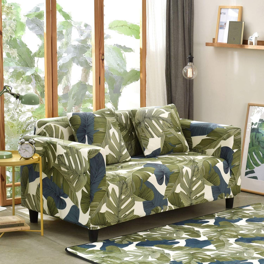 PETCUTE Sofabezüge elastische Sofa Überwürfe Sofahusse verstellbare Sofabezüge Sofaschutz Wohnzimmer