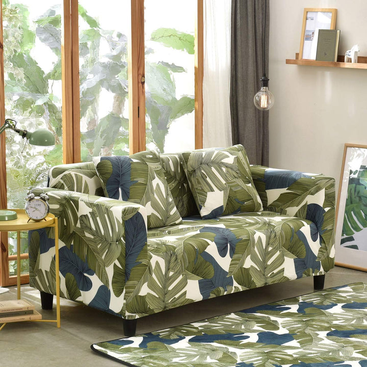 PETCUTE Sofabezüge elastische Sofa Überwürfe Sofahusse verstellbare Sofabezüge Sofaschutz Wohnzimmer