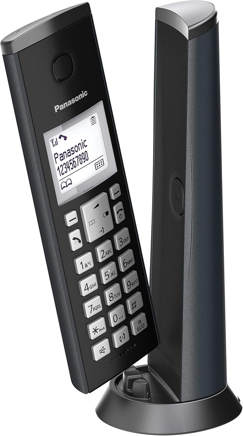 Panasonic KX-TGK210 DECT, Anruferkennung, Schwarz Single, Single