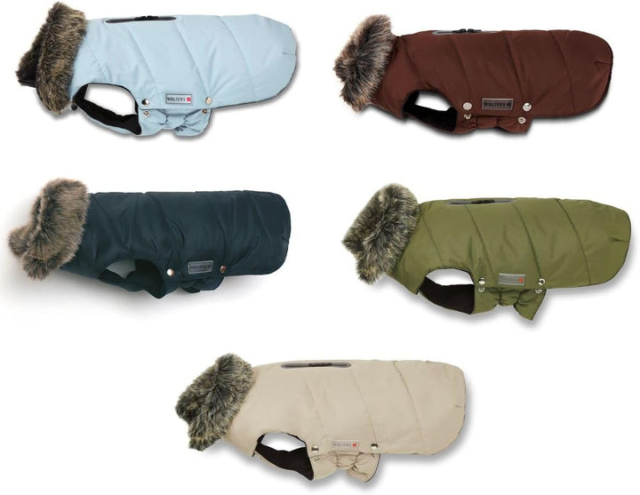 Wolters Cat&amp;Dog 49005 Parka mit Fellkragen 24 cm, braun 24 cm braun, 24 cm braun
