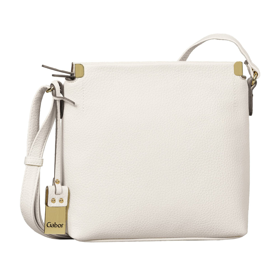 Gabor bags Gela Damen Umhängetasche Crossbody Bag Mittelgross Weiss