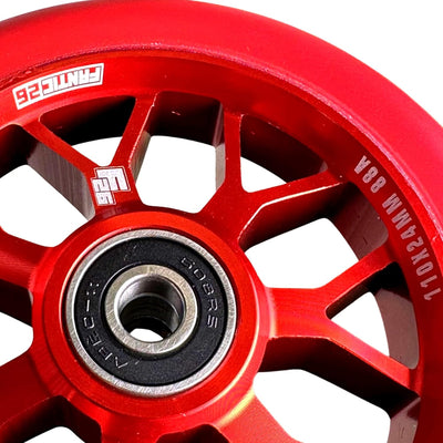 Fantic26 Spy7 Stunt Scooter Rolle I Trick I Tret I Kinder I Roller I Wheel I 110mm I ABEC 11 I Schne