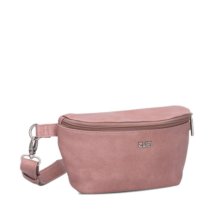 Damen Hip Bag Mademoiselle MH4 Bauchtasche 25 cm 1 Liter aus hochwertigem Kunstleder, Crossbody Bag