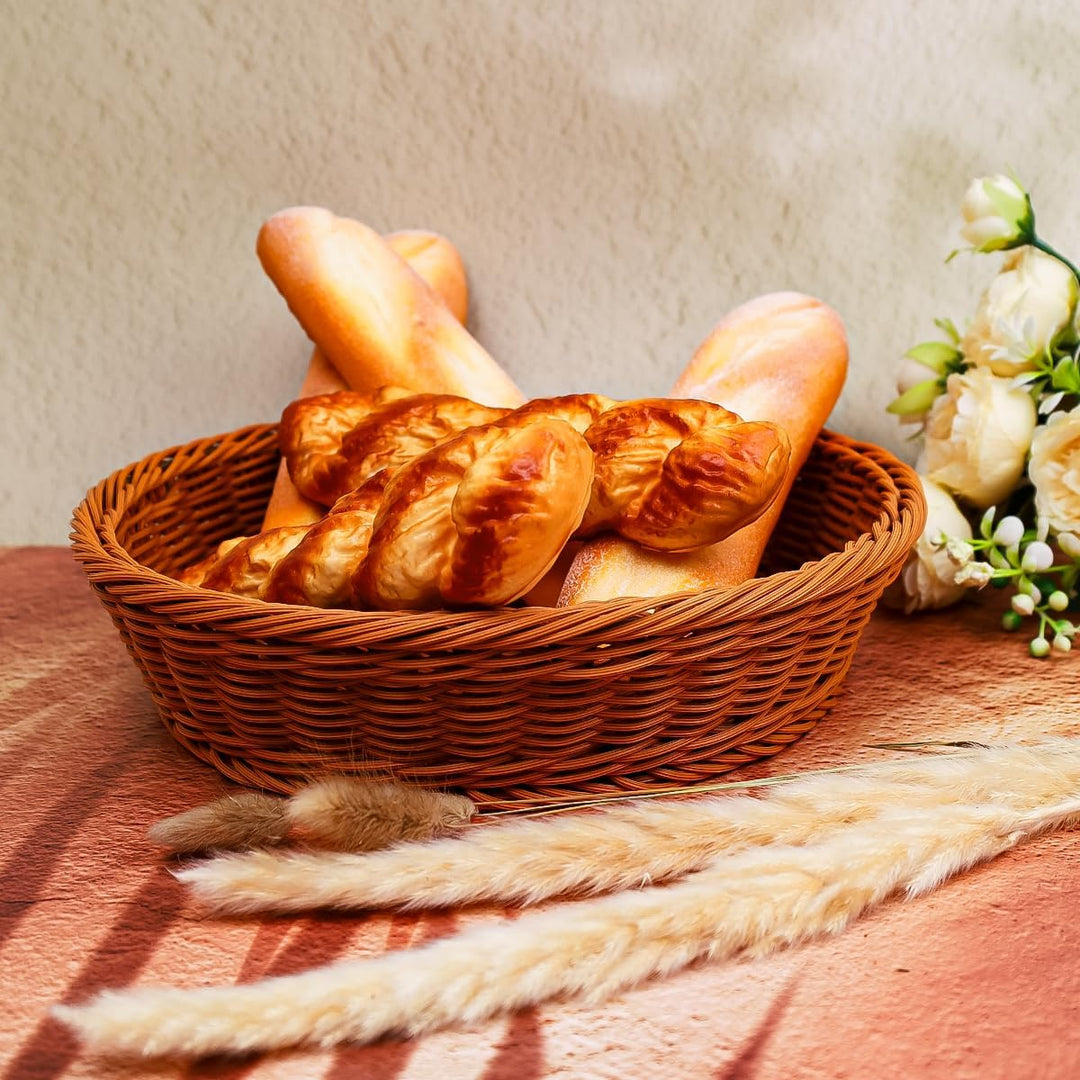 5 Stück Simuliertes Künstliche Brot Satz Dekoration Lebensecht Fauxpas Laibchen Realistische Gefälsc
