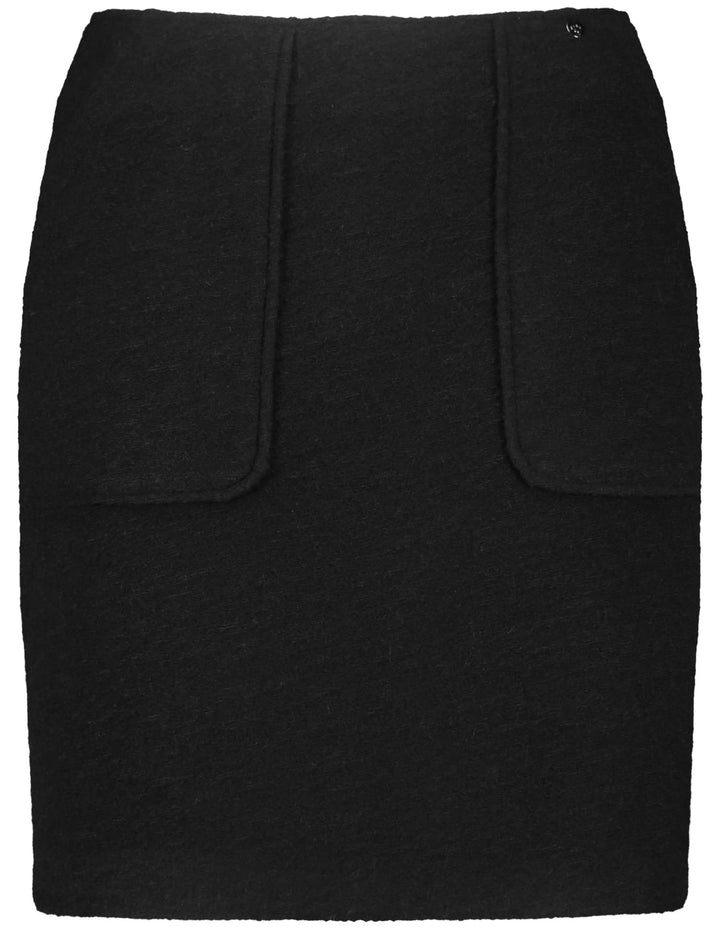 Gerry Weber Damen 711024-66361 Rock 34 Schwarz, 34 Schwarz