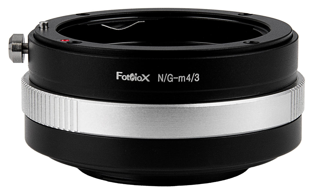 Fotodiox Lens Mount Adapter Compatible with Nikon F-Mount G-Type Lenses on Micro Four Thirds Mount C