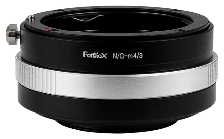 Fotodiox Lens Mount Adapter Compatible with Nikon F-Mount G-Type Lenses on Micro Four Thirds Mount C